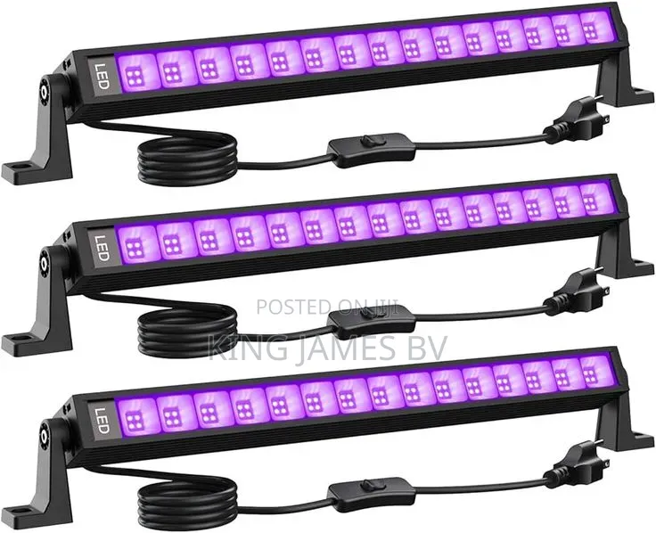 Lamvip 36W LED Black Light Bar – Powerful UV Lighting Effect