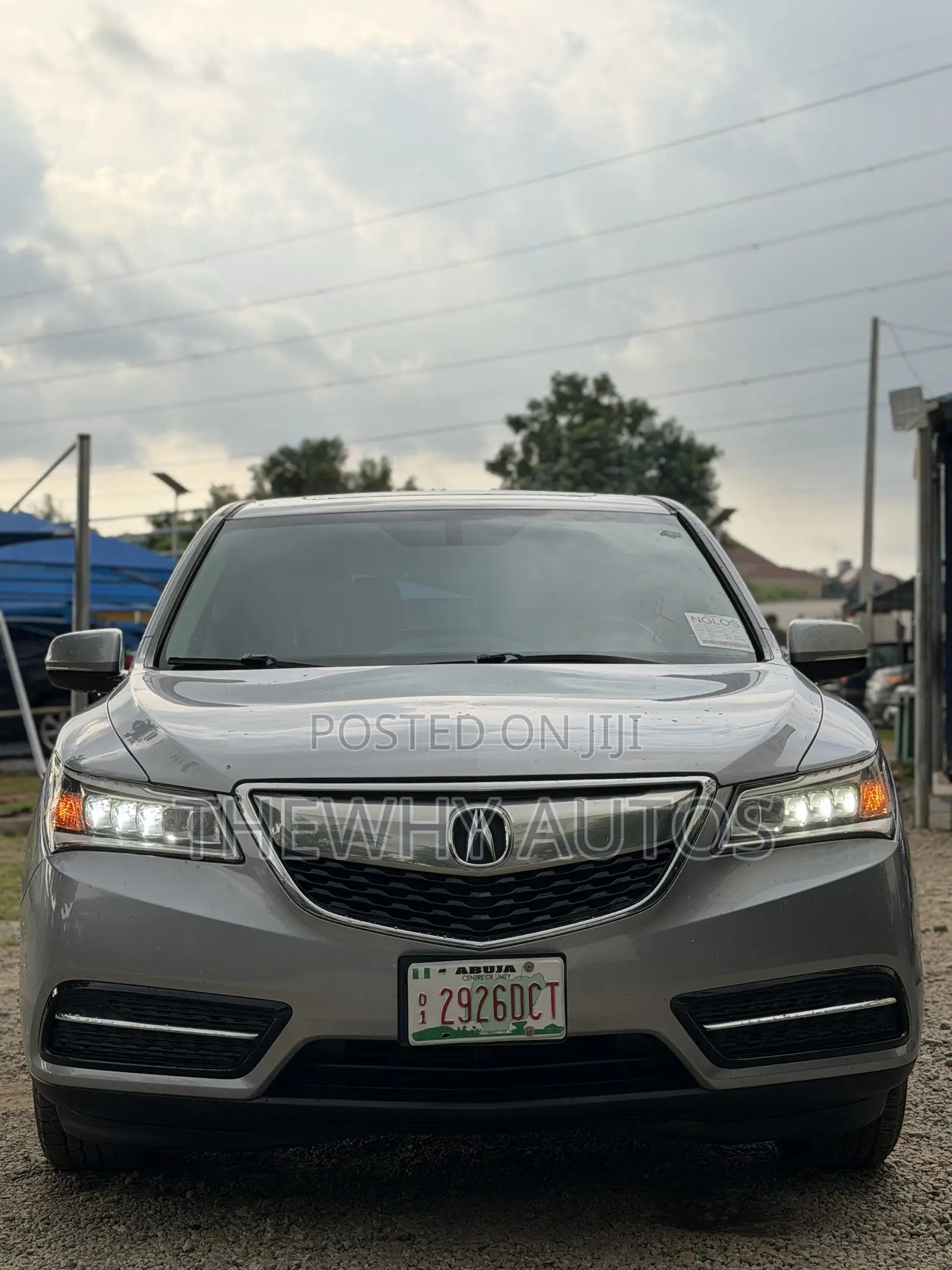 Acura MDX w/Advance & Ent. Pkgs SH-AWD 2017 Gray