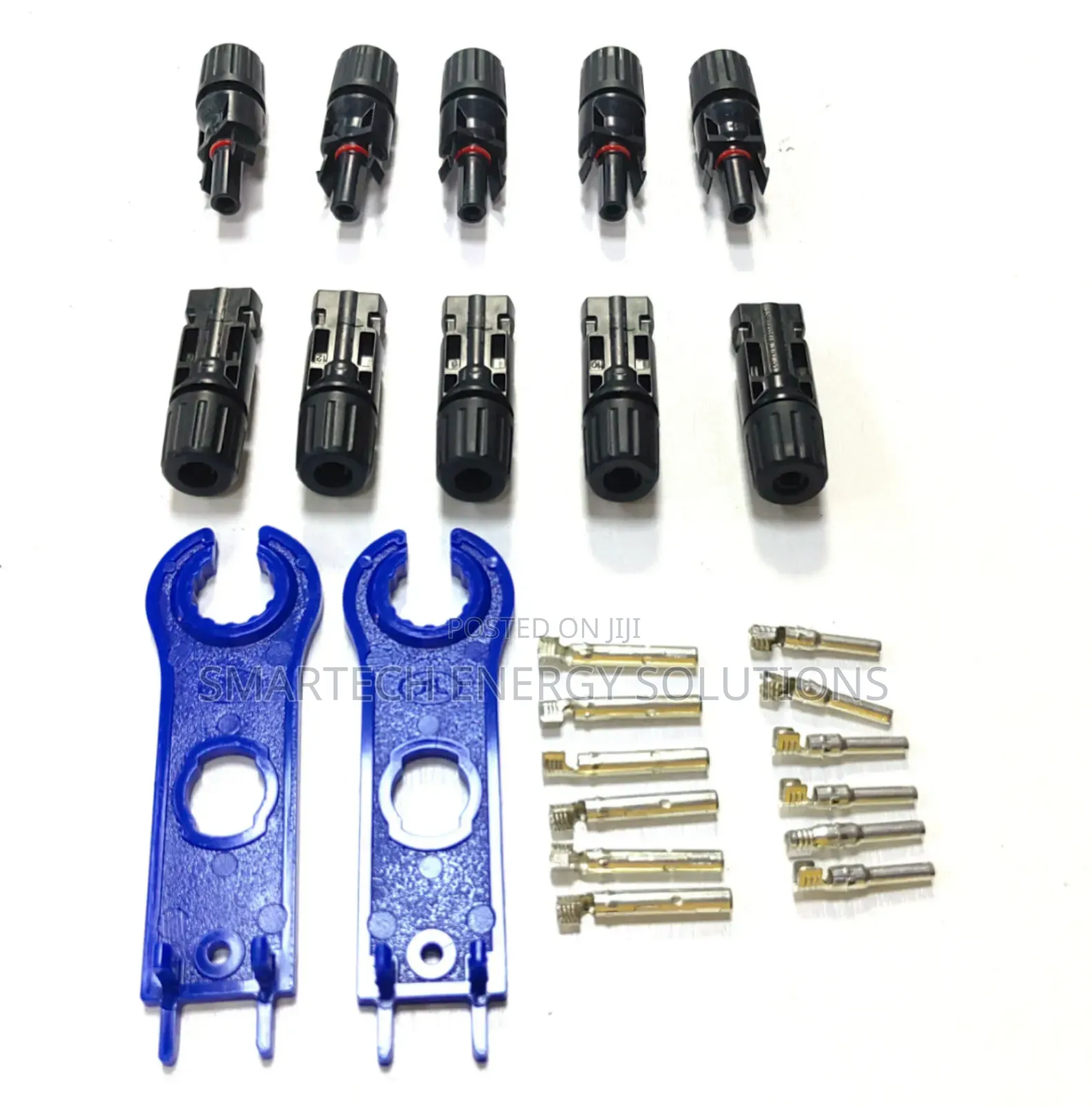 Mc4 Connector Male + Female 30a 1000v Pv Cable Connector 5pairs/Pack