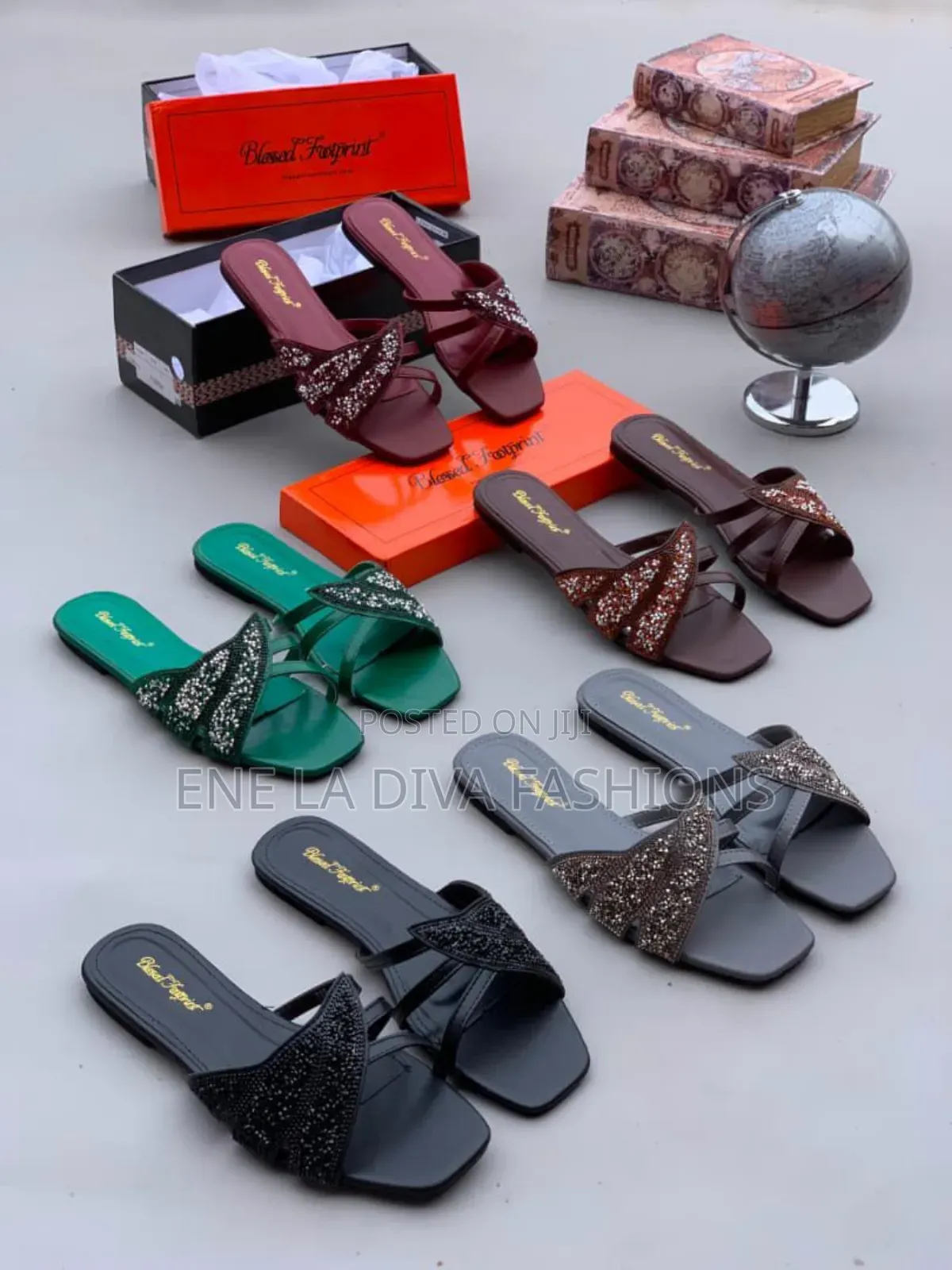 Blessed Footprints Slippers