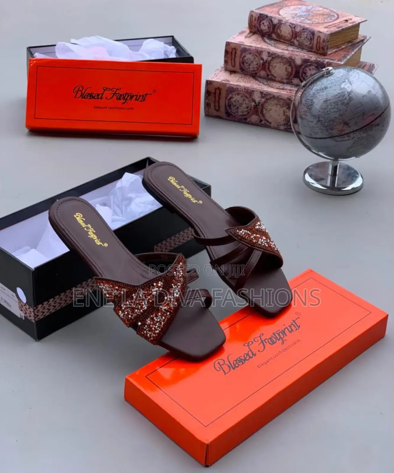 Blessed Footprints Slippers