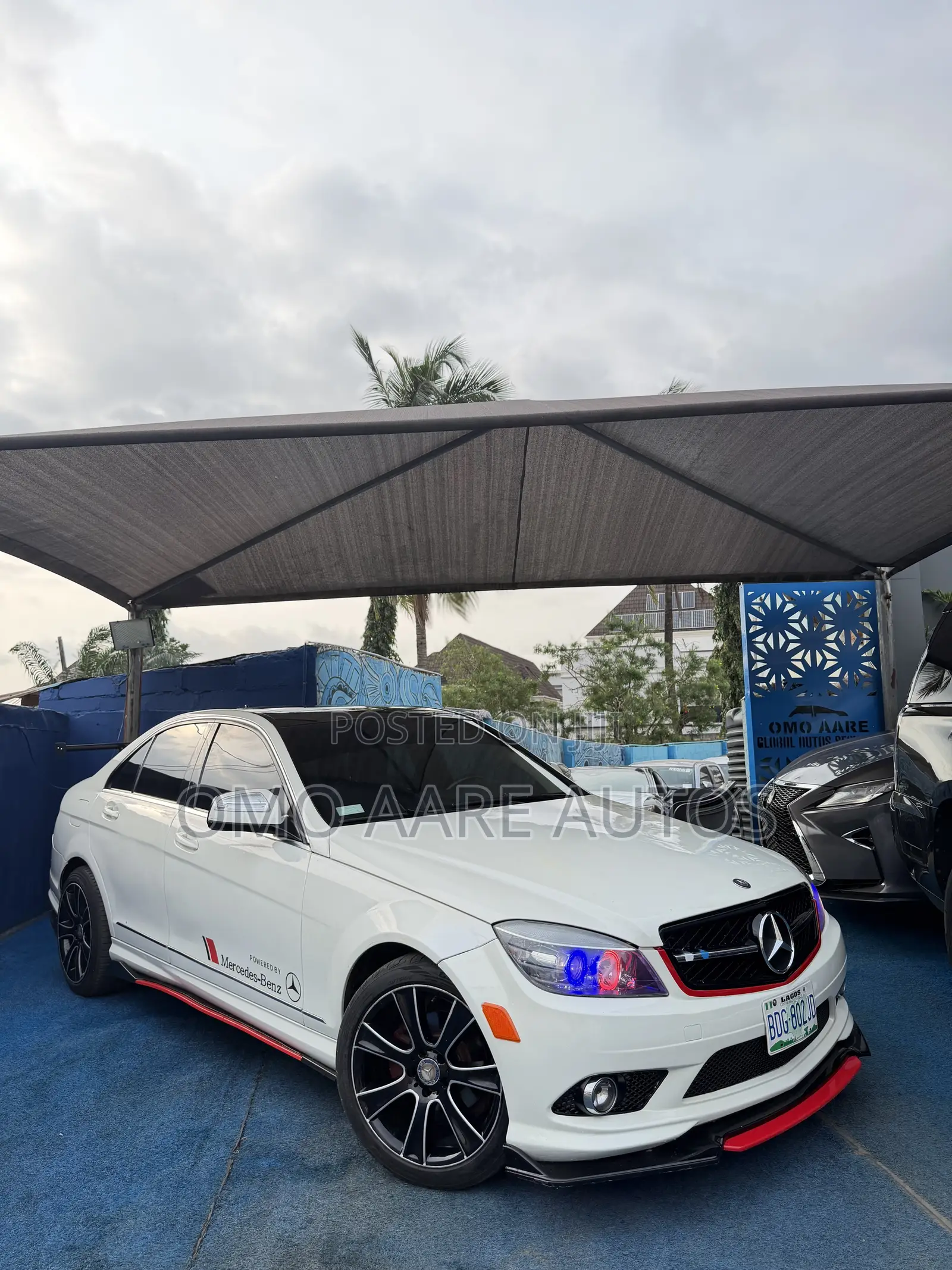 Mercedes-Benz C300 2008 White