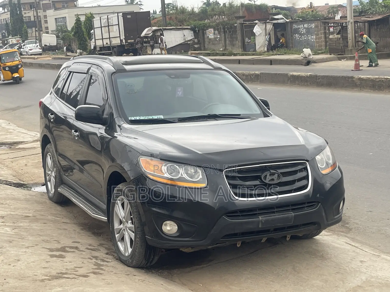 Hyundai Santa Fe Limited 2011 Black