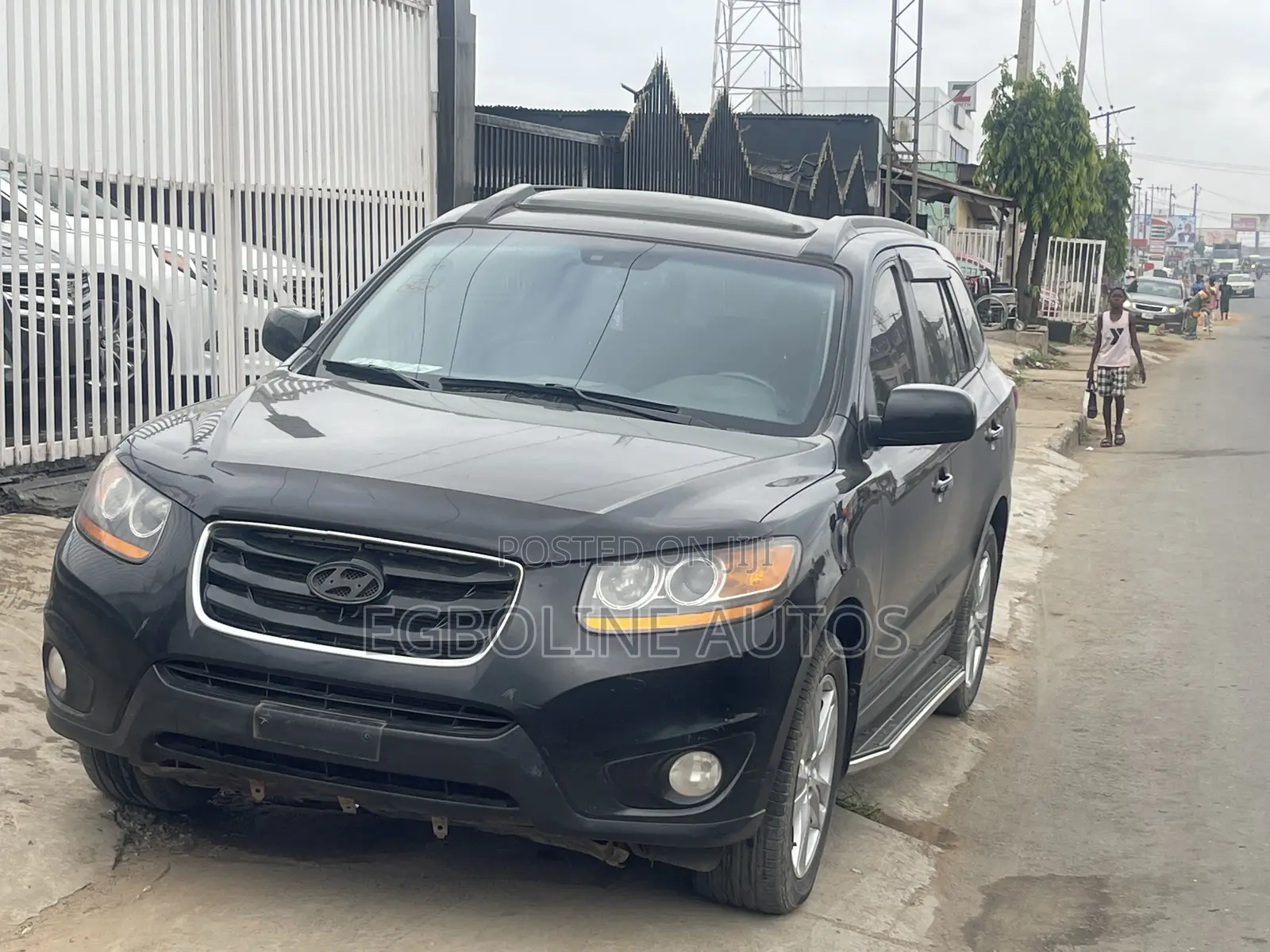 Hyundai Santa Fe Limited 2011 Black