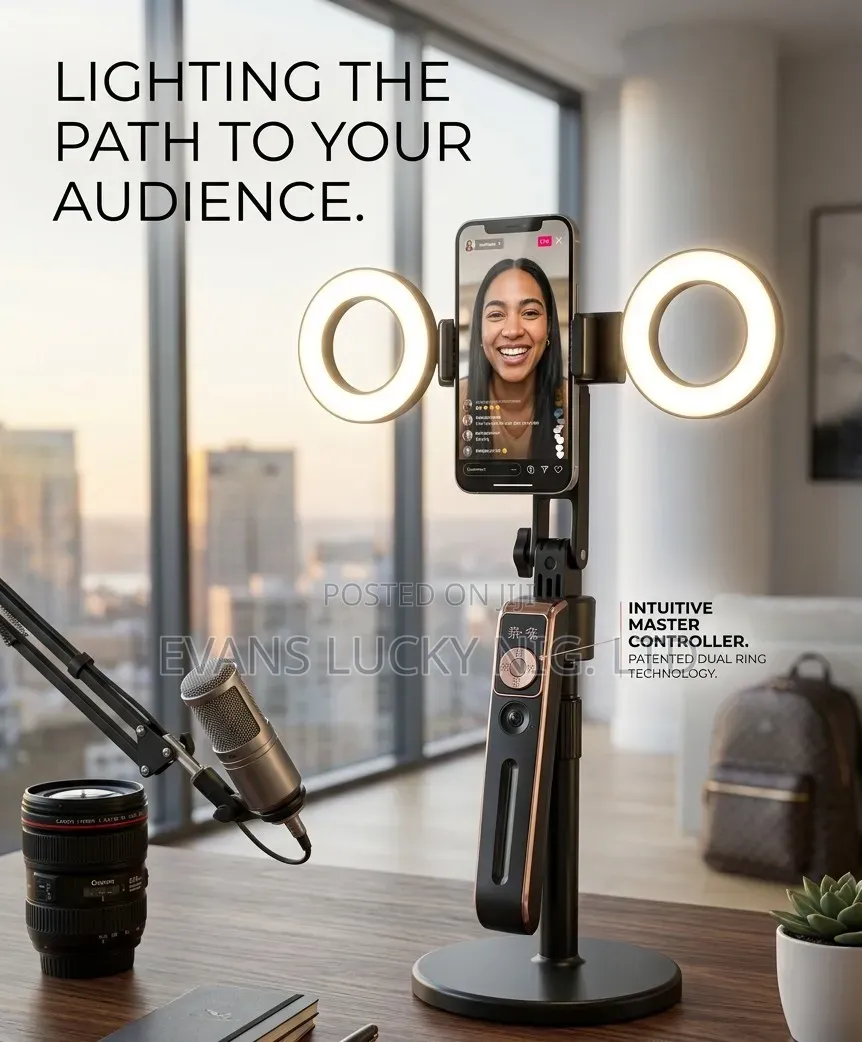 AI Tracking Selfie With Light