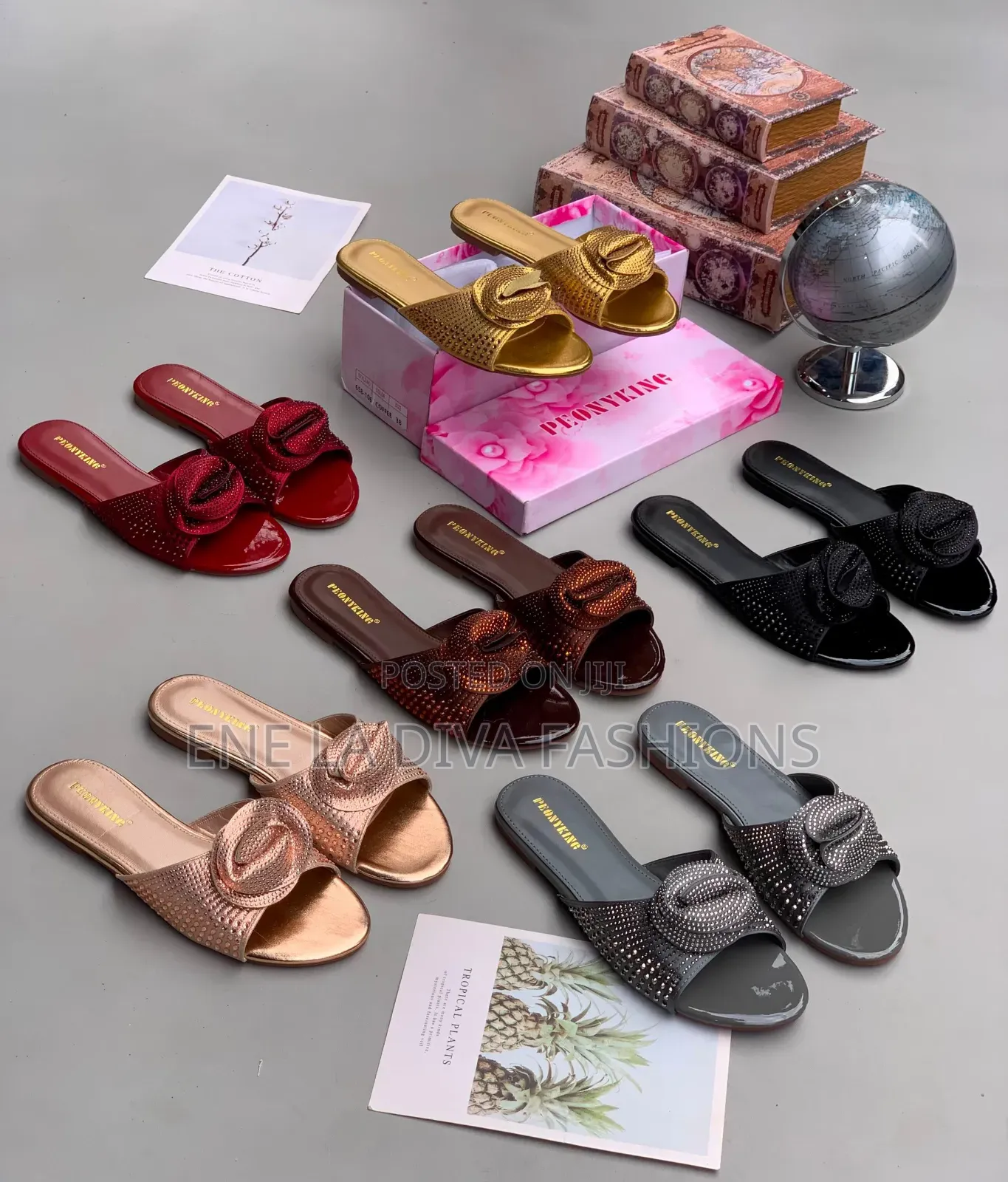 Peonyking Slippers for Women