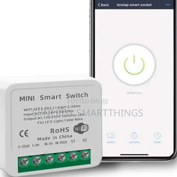 2 Gang Wi-Fi Switch Module