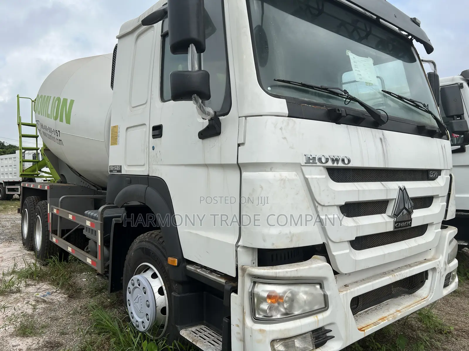 Howo 371 Cement Mixer Truck, 12 Cubic Meters,ready to Work