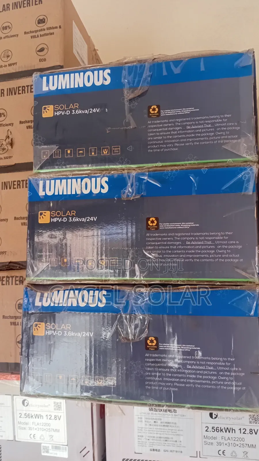 3.6kVa 24V Luminous Hybrid Inverter