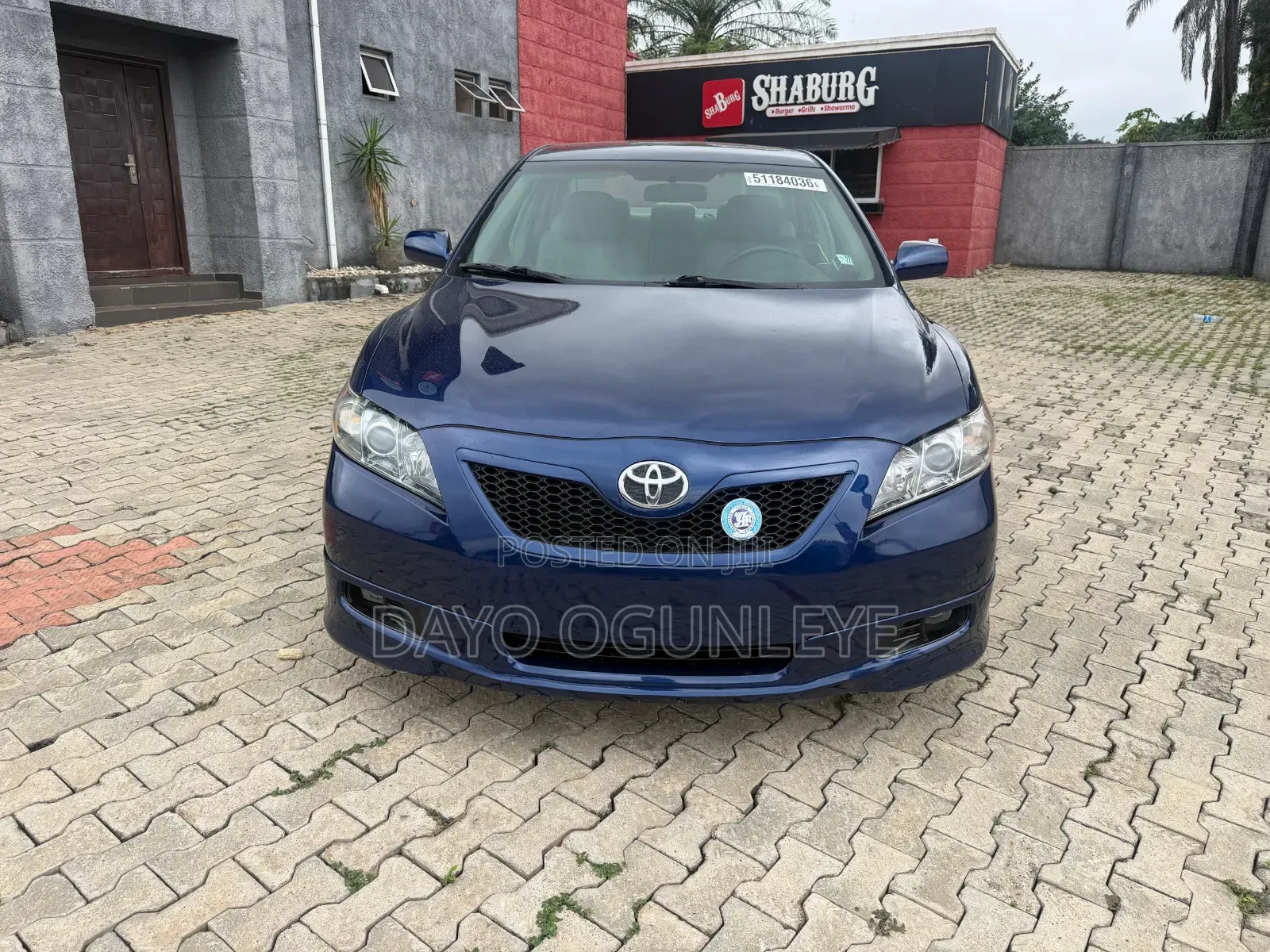 Toyota Camry 2008 Blue