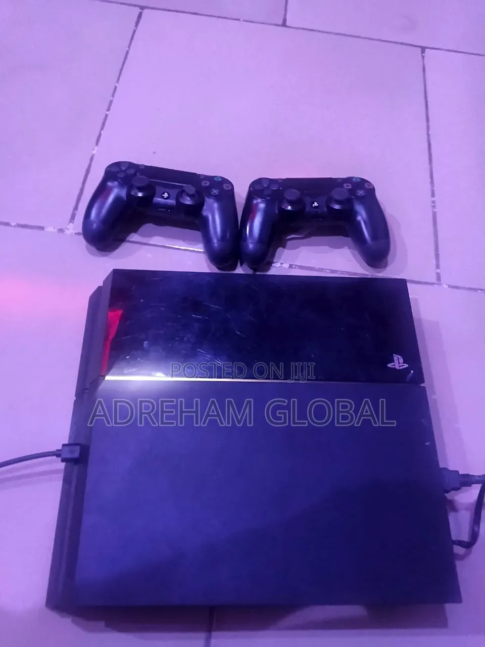 Used Ps4 With Power Cables With 2 Pads.. Installed Games