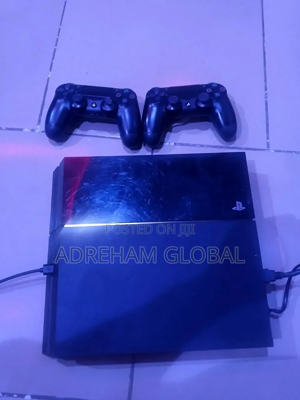 Used Ps4 With Power Cables With 2 Pads.. Installed Games