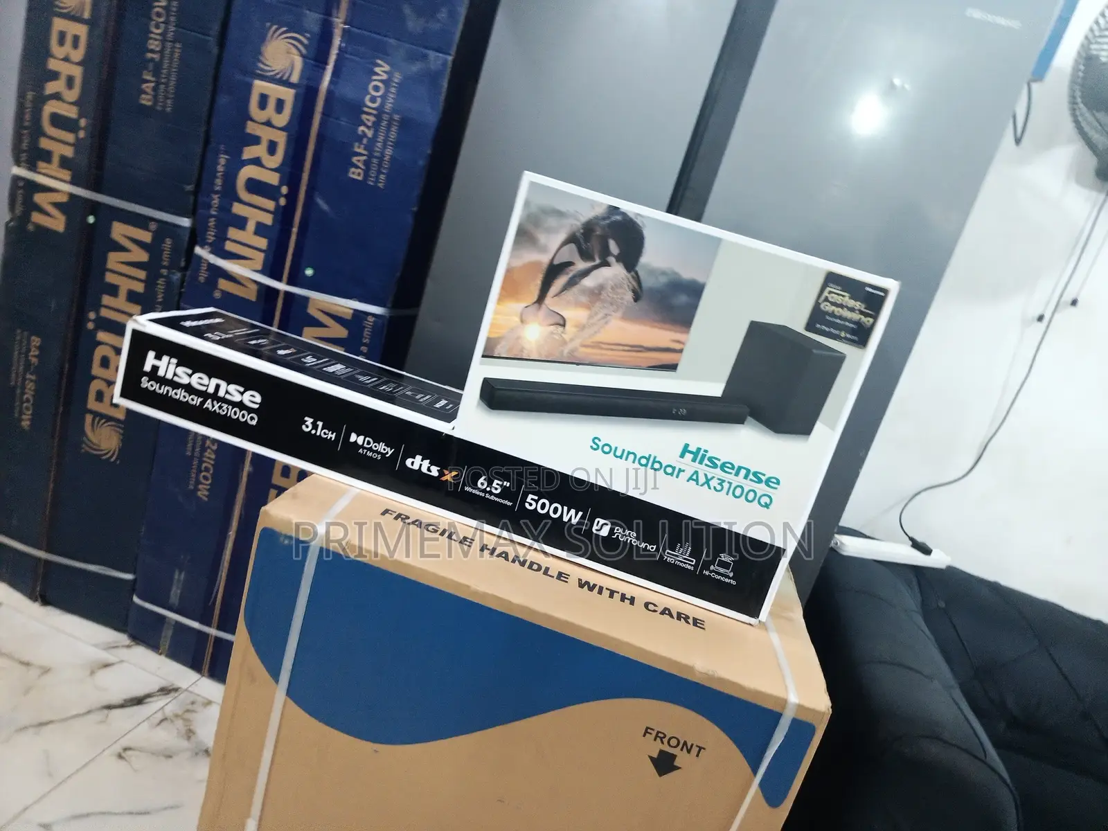 Hisense 500W High-Power Soundbar for Epic Movie Nights