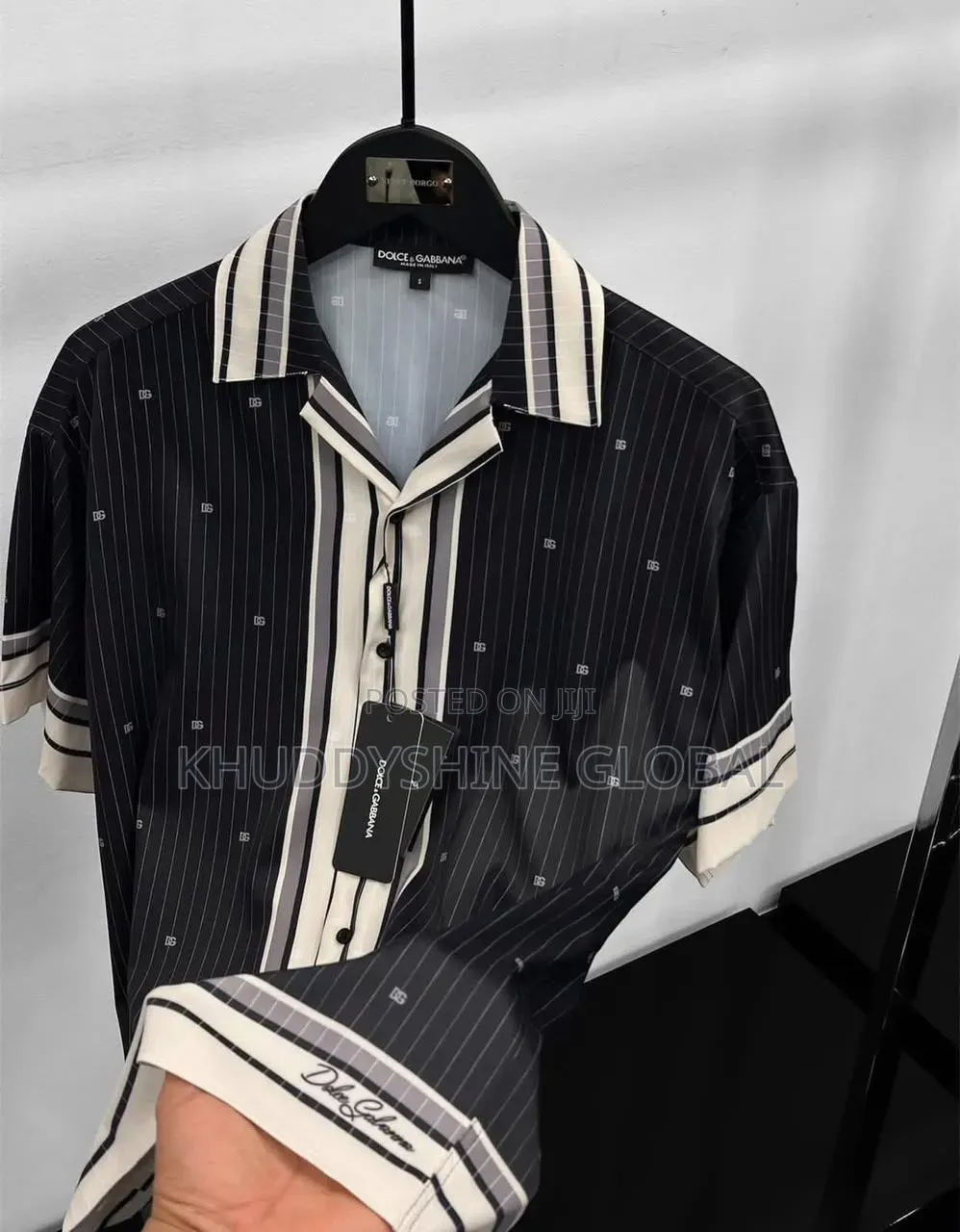 *Original Luxury Design D&g Slick  Shirt