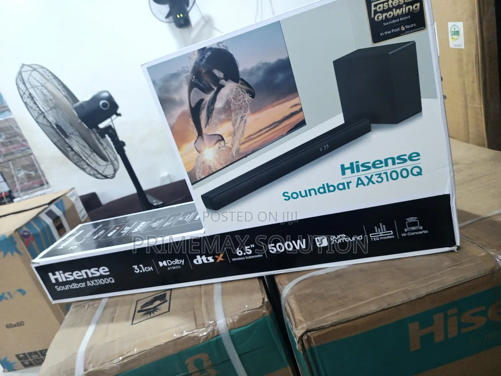 Boost Your Entertainment With Hisense 500W Soundbar