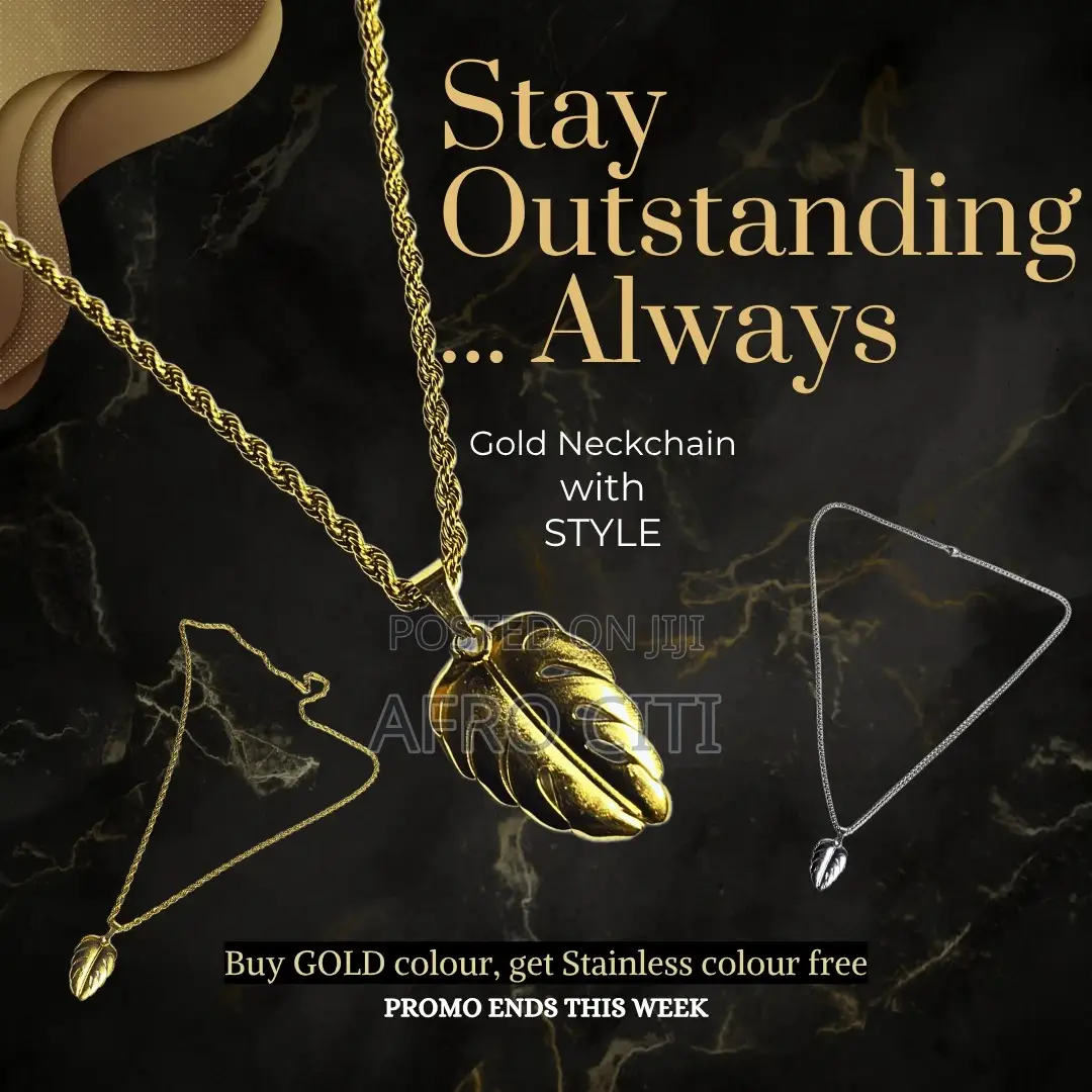 Men & Women Stainless Steel Fashion Chain Necklace