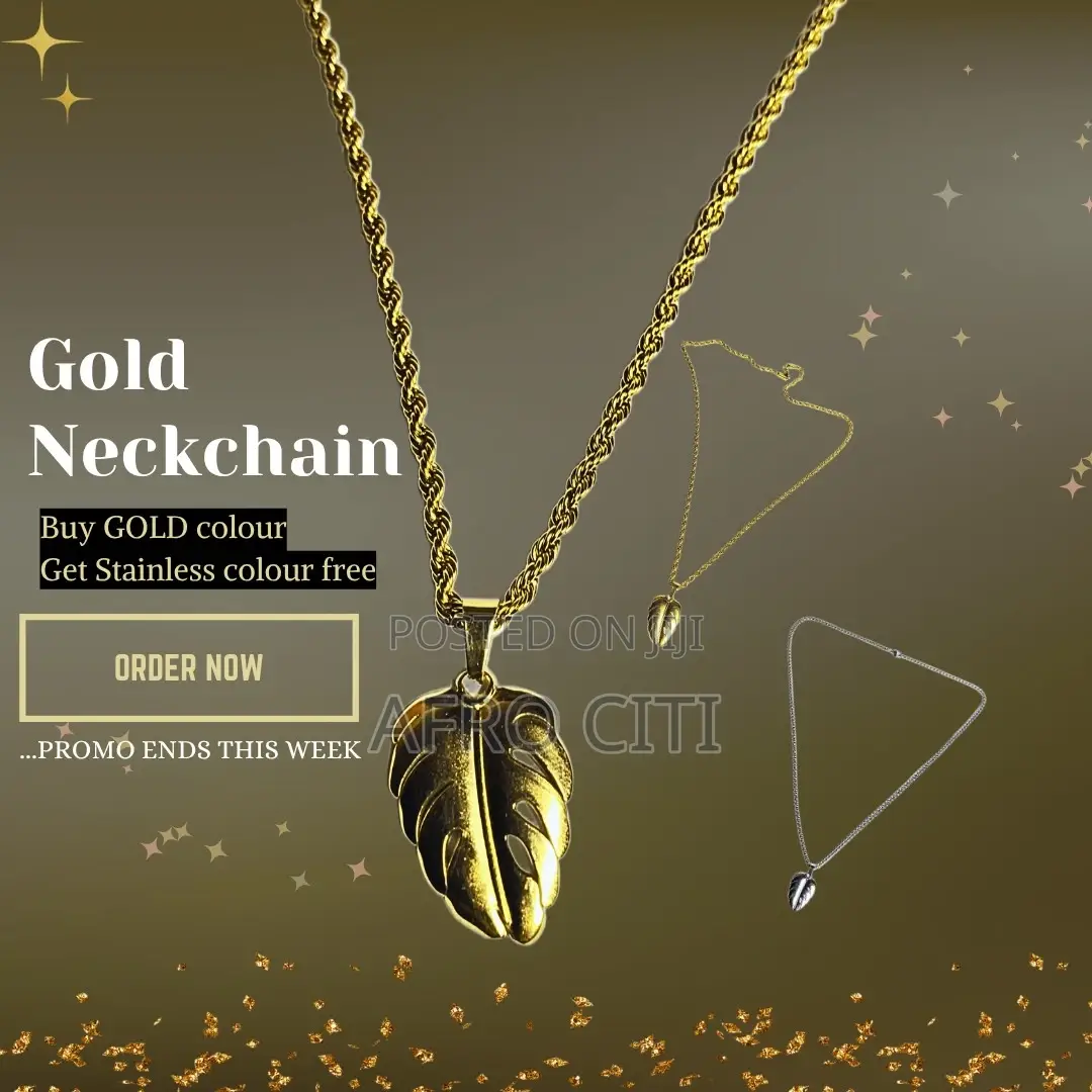 Men & Women Stainless Steel Fashion Chain Necklace
