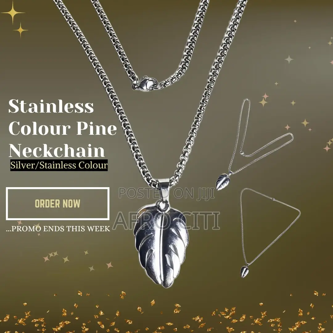 Men & Women Stainless Steel Fashion Chain Necklace