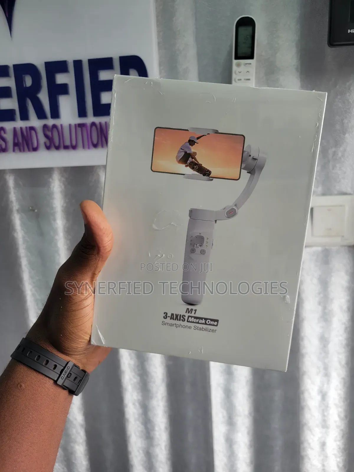 M1 Foldable 3-Axis Gimbal Stabilizer Face Tracking for Smartphones