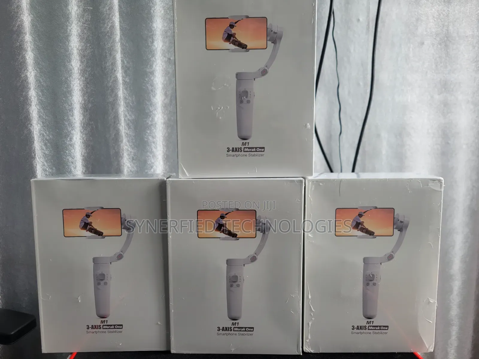 M1 Foldable 3-Axis Gimbal Stabilizer Face Tracking for Smartphones