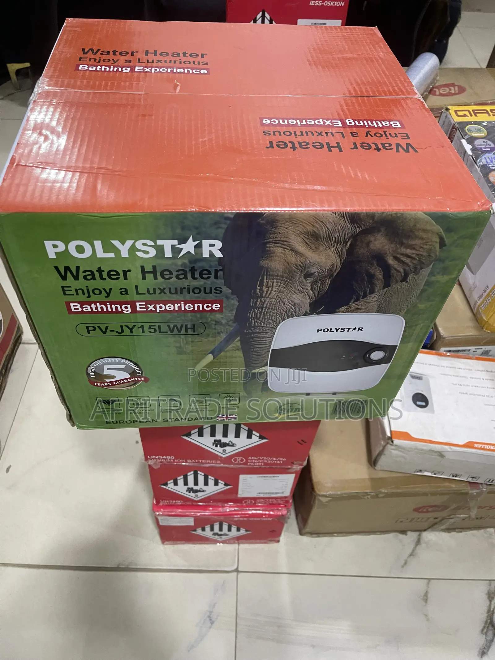 Polystar 15L Water Heater PV-JY15LWH for Home