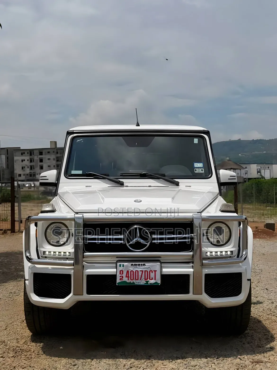 Mercedes-Benz G-Class 2019 White
