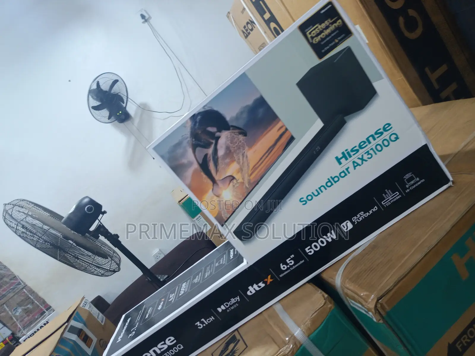 Hisense 500W Soundbar – Deep Bass That Hits Hard