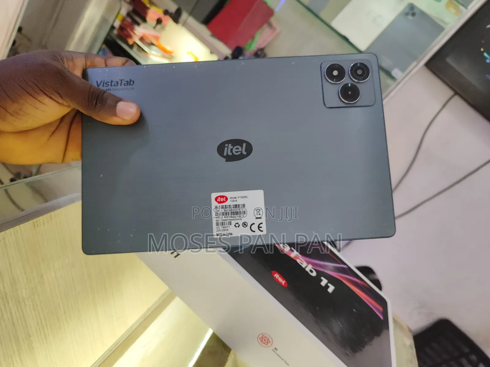Itel VistaTab 11 128 GB Black