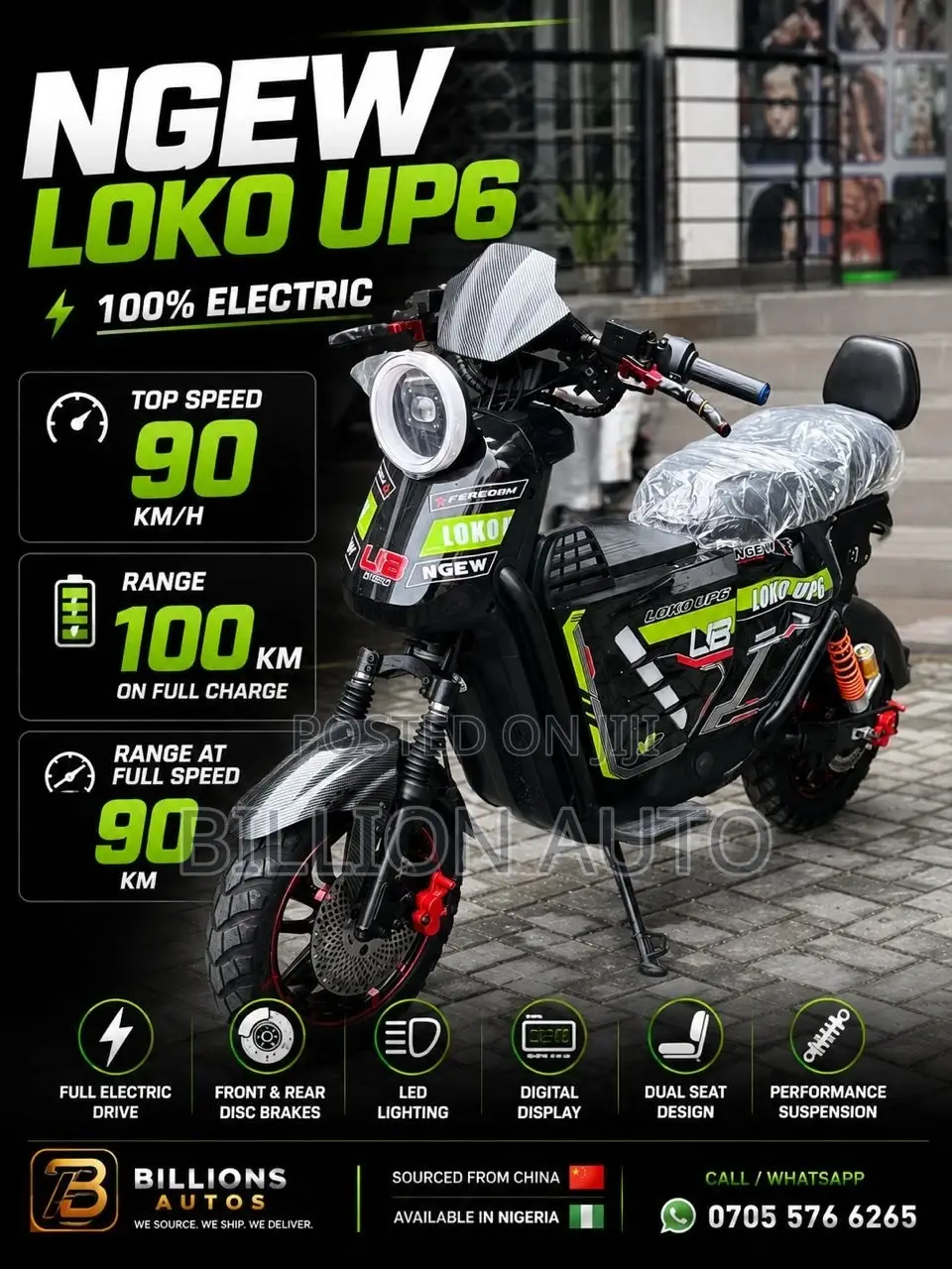 New Motorcycle 2026 Red