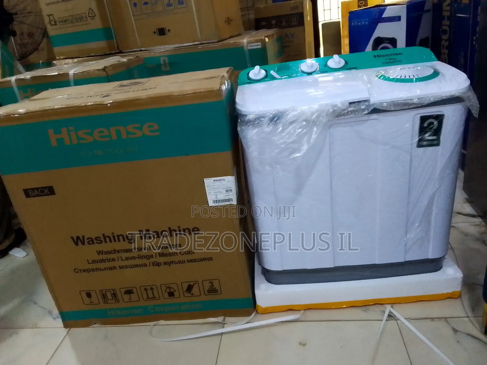 Enjoy a Convenient Laundry Experience With the Hisense 11kg WSRB113 Wa