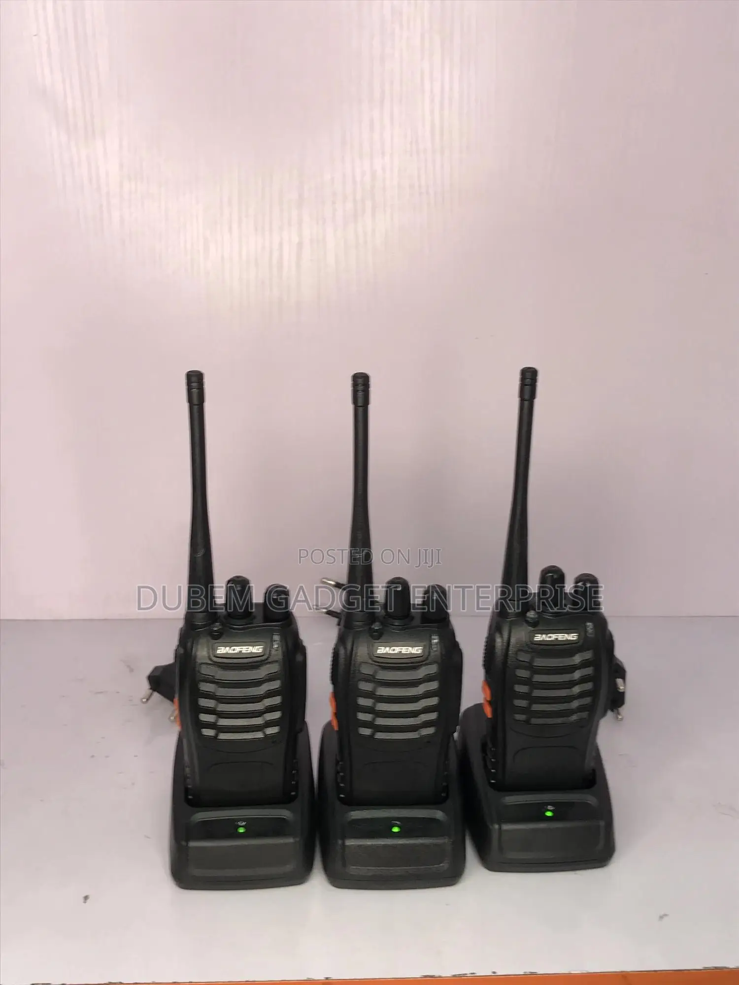 Bf 888s Baofeng Walkie-Talkie Radio 3pcs