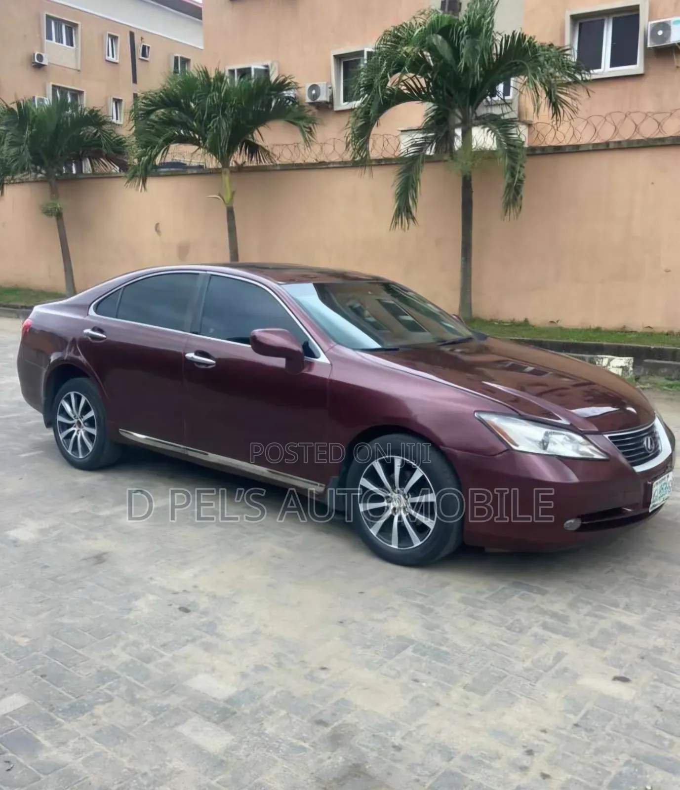 Lexus ES 350 2008 Burgundy