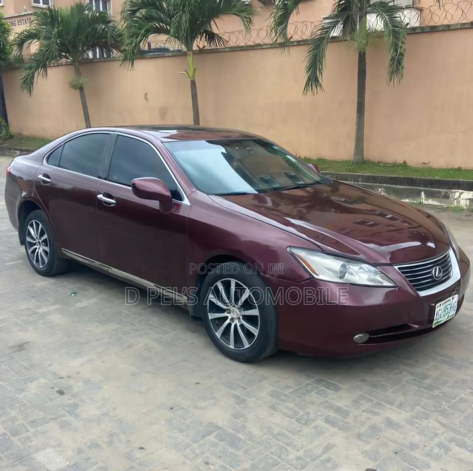 Lexus ES 350 2008 Burgundy