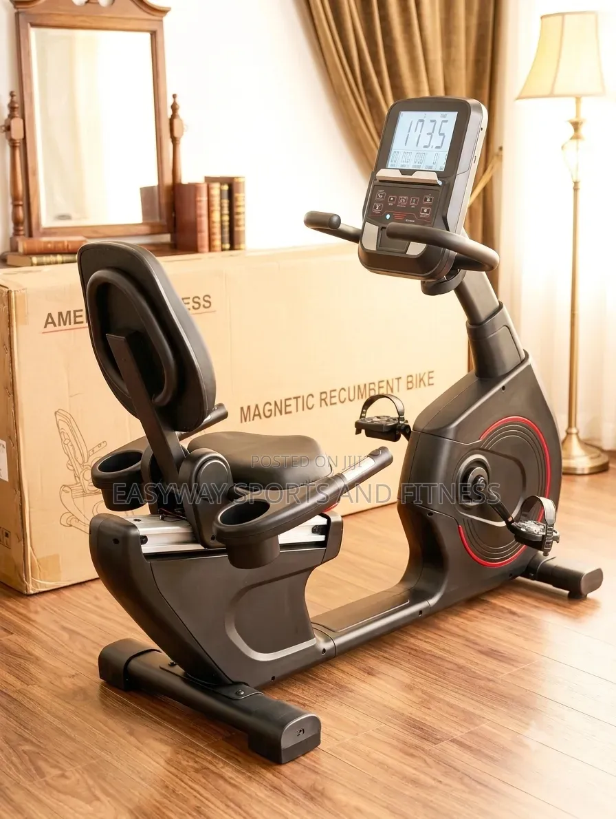 Heavy Duty Commercial Magnetic Recumbent Bike