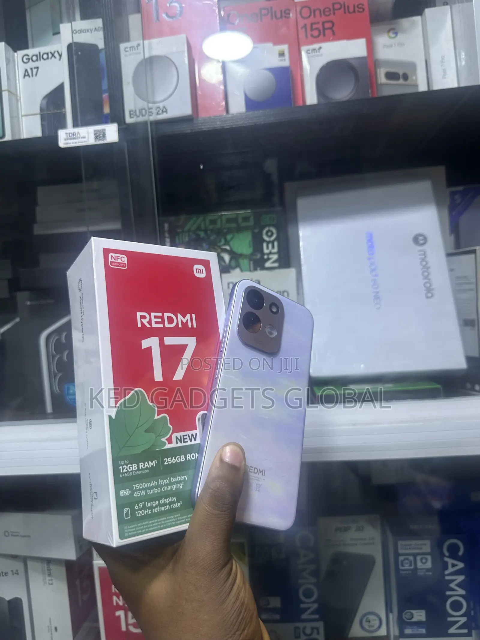 New Xiaomi Redmi 17 256 GB Gray