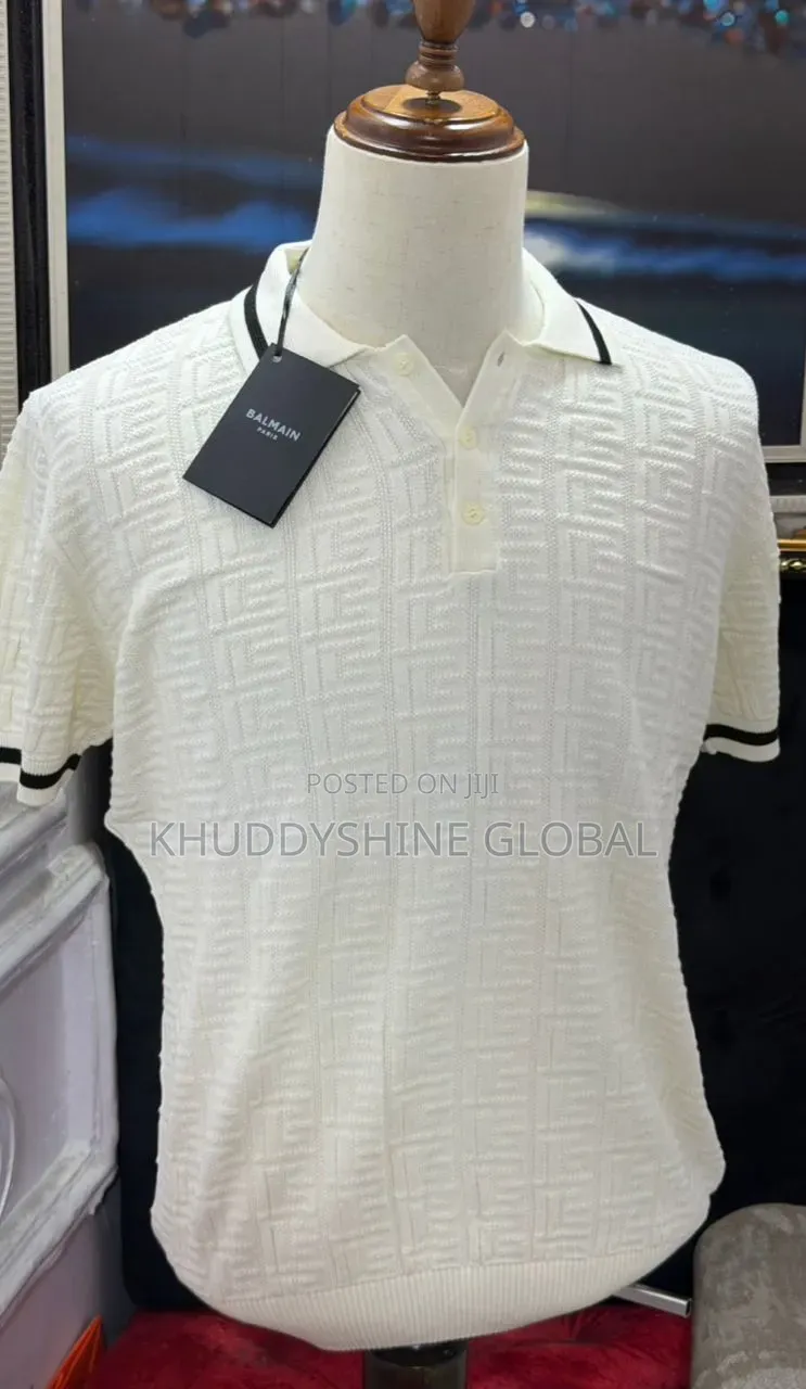 *Original Luxury Designer Men’s Fited Polo Top Samll Medium Large Xl
