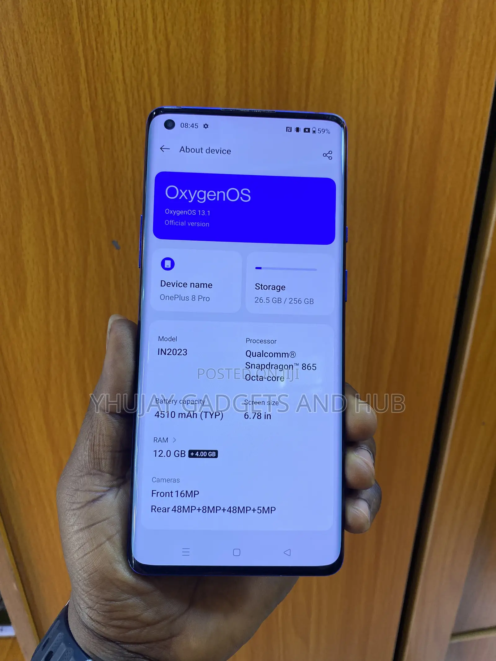 OnePlus 8 Pro 256 GB Blue