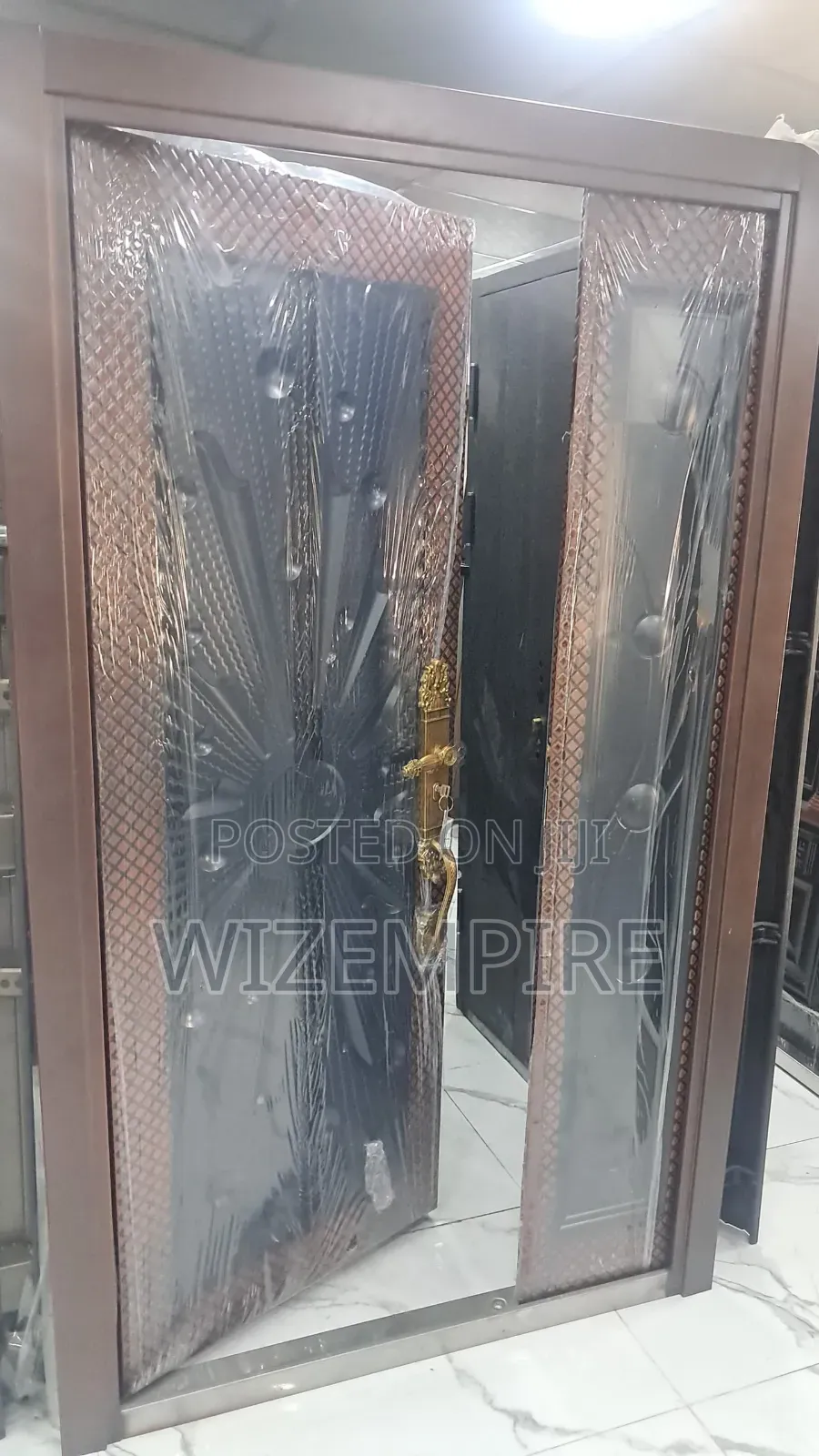 Main Entrance Italian Copper Cast Doors Still in Stock