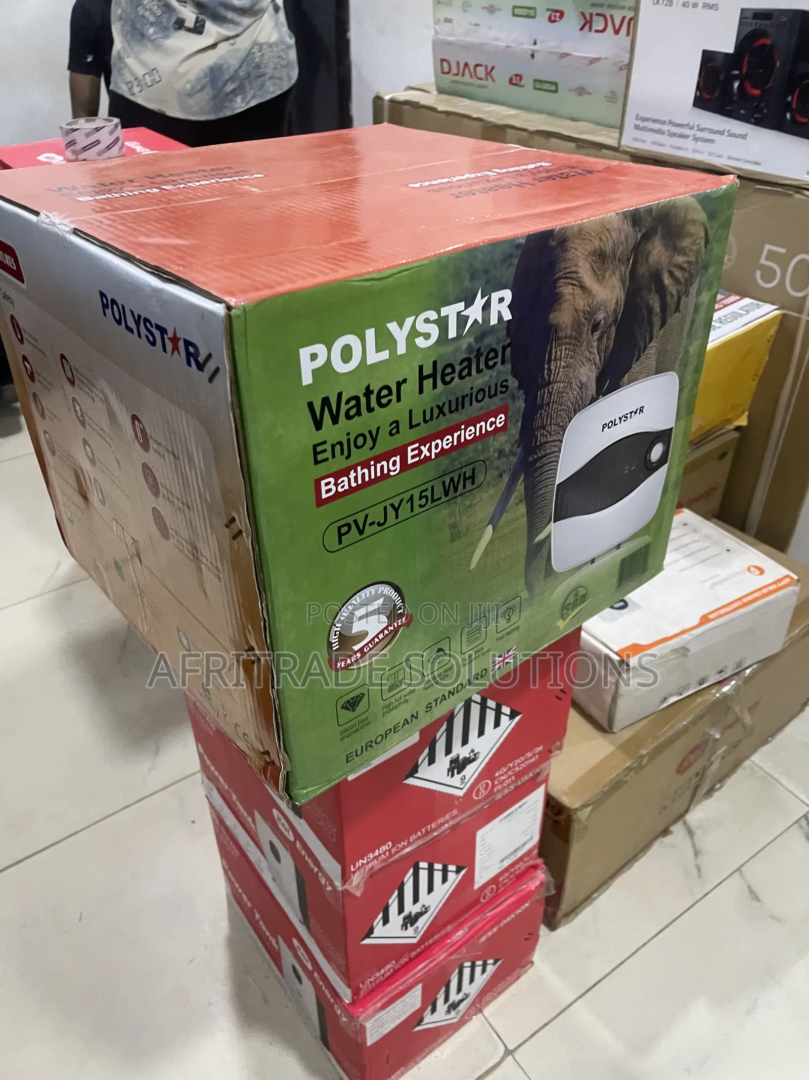 Polystar 15L Electric Water Heater PV-JY15LWH