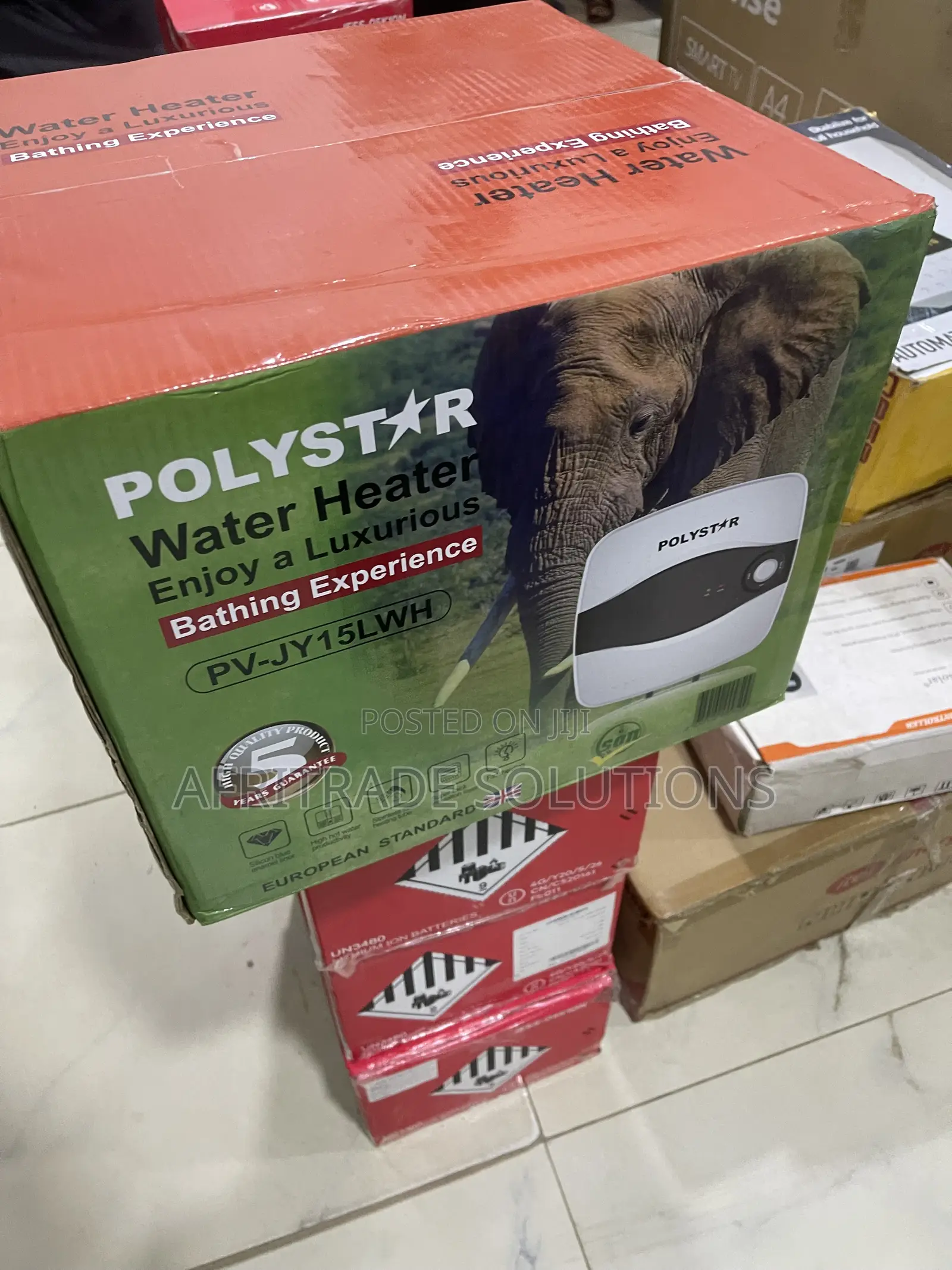 Polystar 15L Electric Water Heater PV-JY15LWH