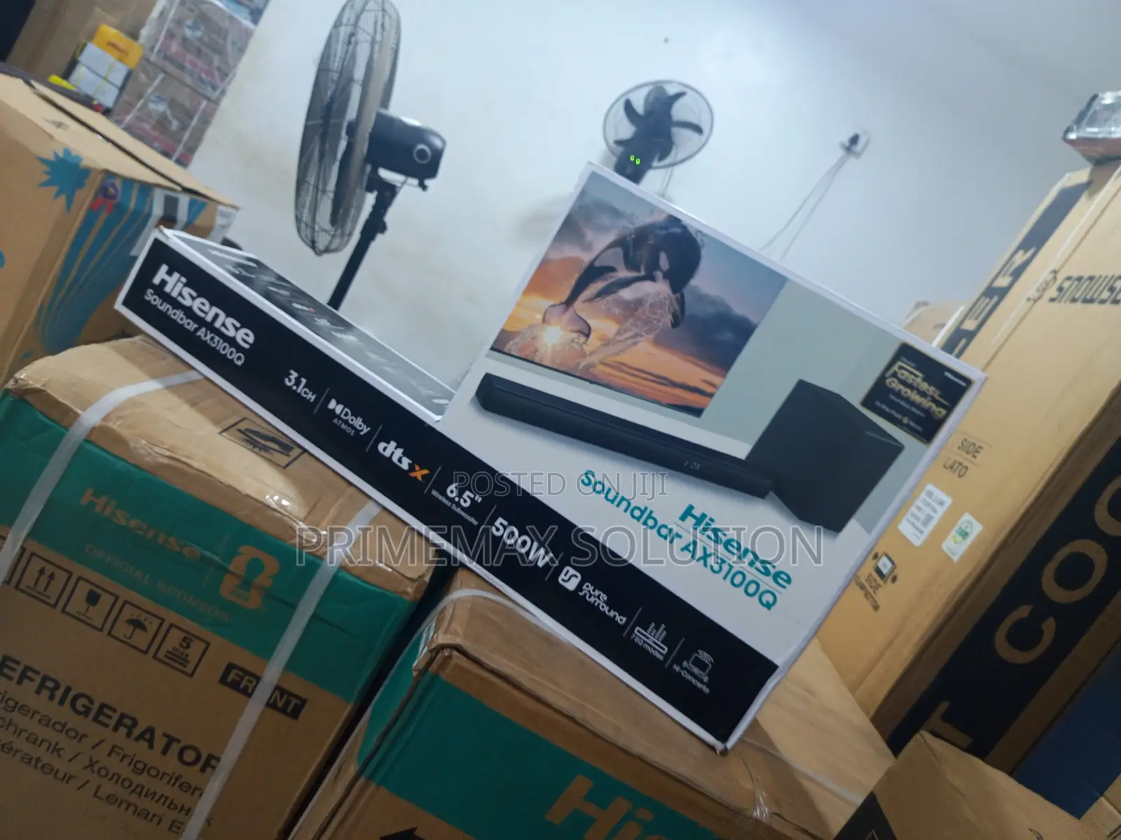 Crystal-Clear Audio Meets 500W Power – Hisense Soundbar