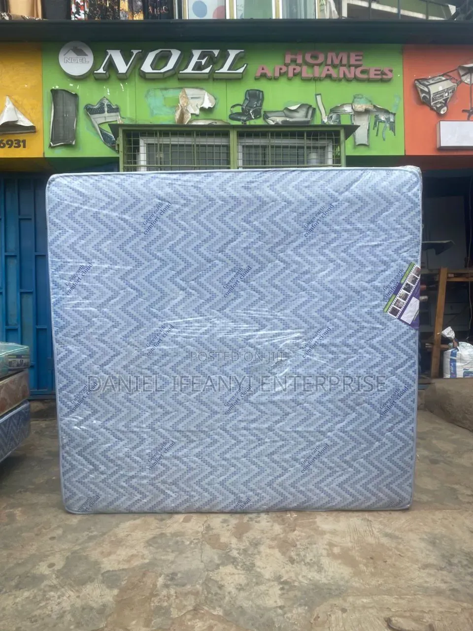 6 by 6 by 18inches Semi Orthopedic Mattress