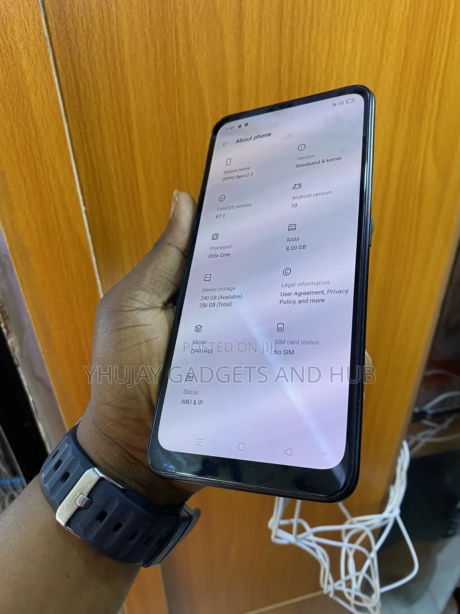 Oppo Reno 2Z 256 GB Black
