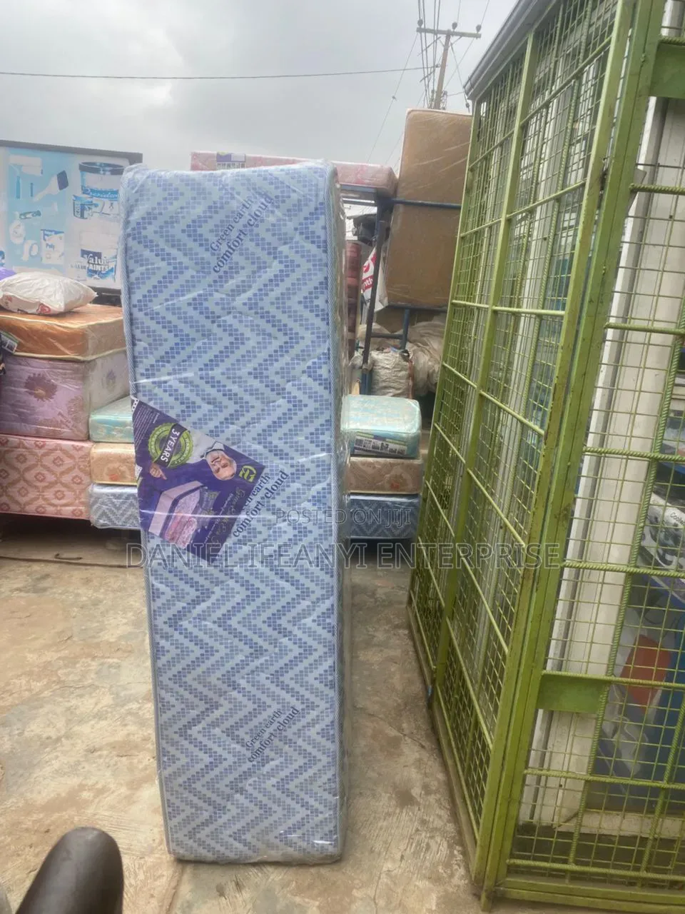 6 by 6 by 18inches Semi Orthopedic Mattress