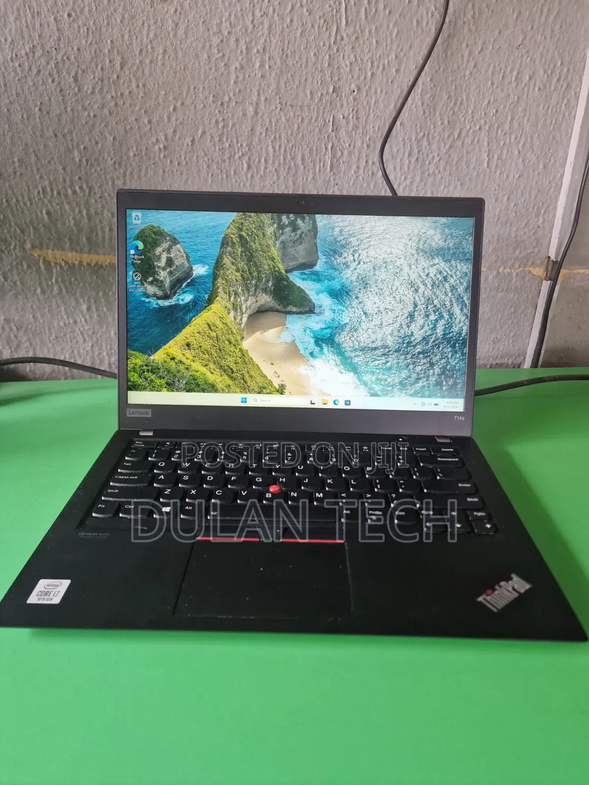 Laptop Lenovo ThinkPad T14s Gen 1 8GB Intel Core i7 SSD 256GB