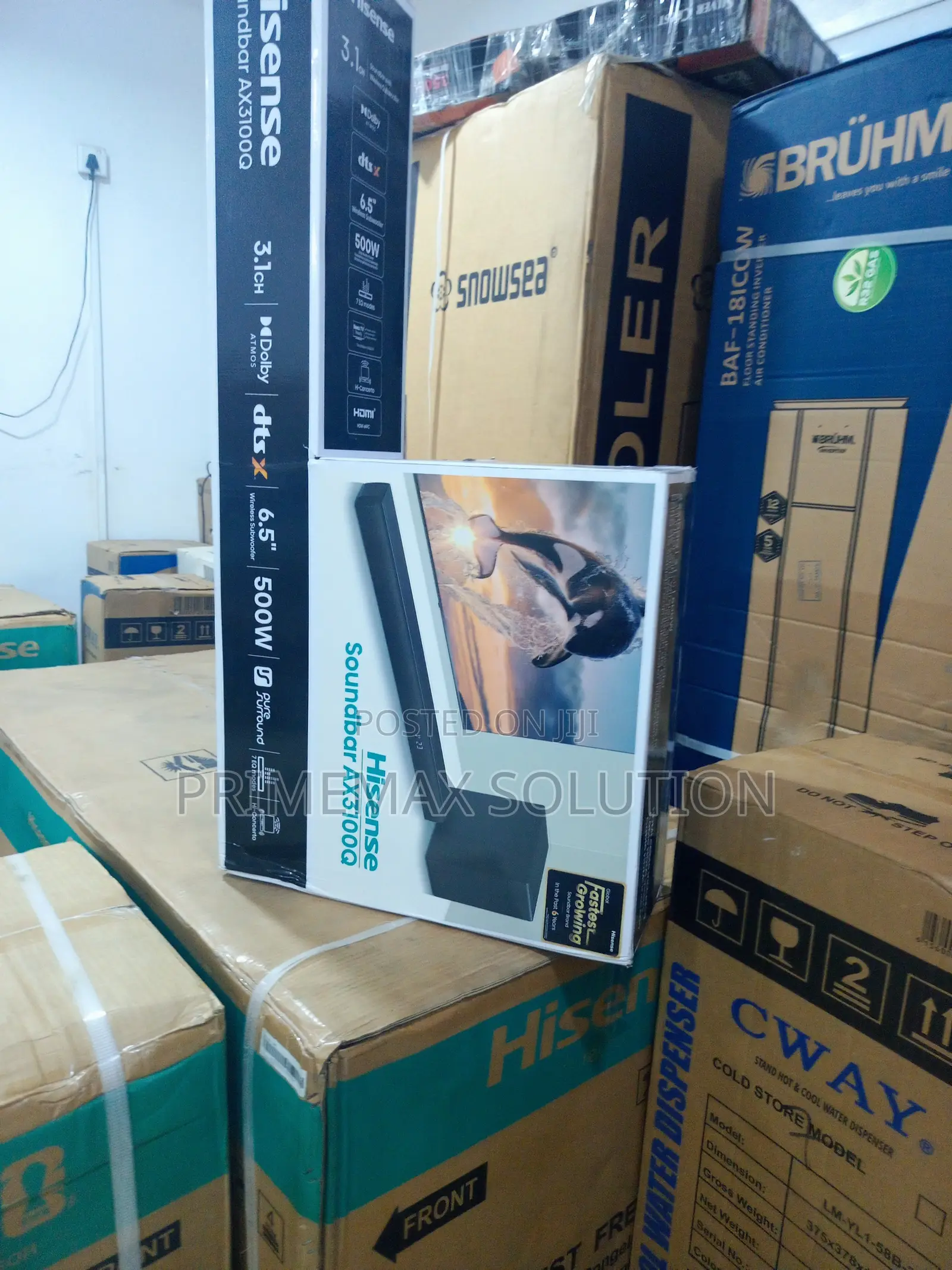 Feel the Intensity – Hisense 500W Performance Soundbar