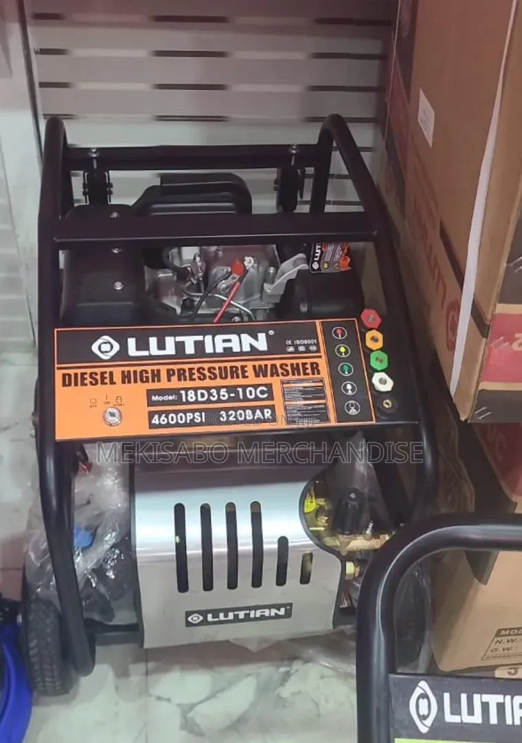 Lutian High Pressure Washer 4600 Psi Diesel Engine