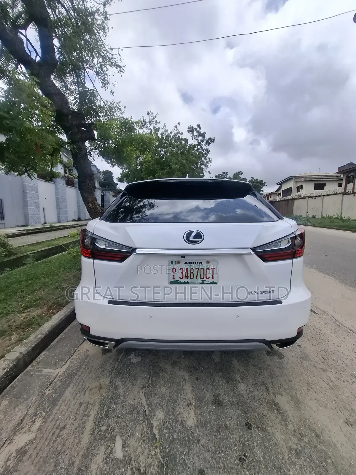 Lexus RX 2020 White
