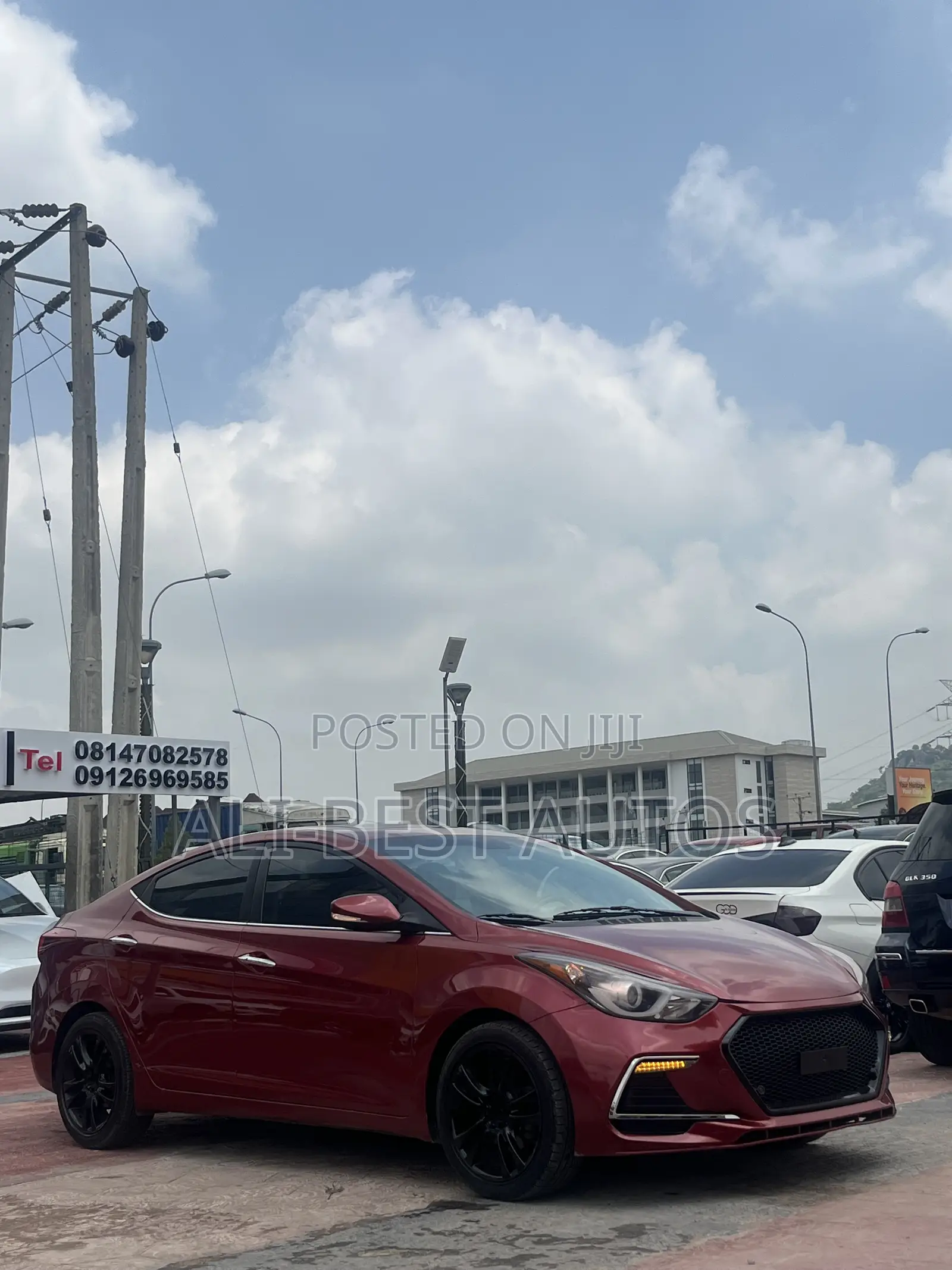Hyundai Elantra 2014 Red