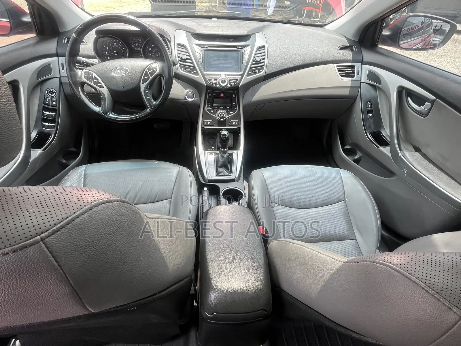 Hyundai Elantra 2014 Red